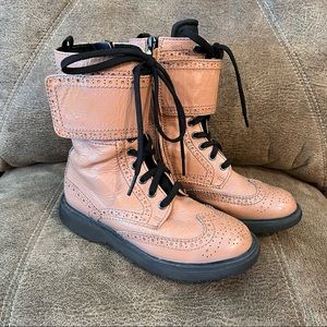 Prada Kids Pink Boots